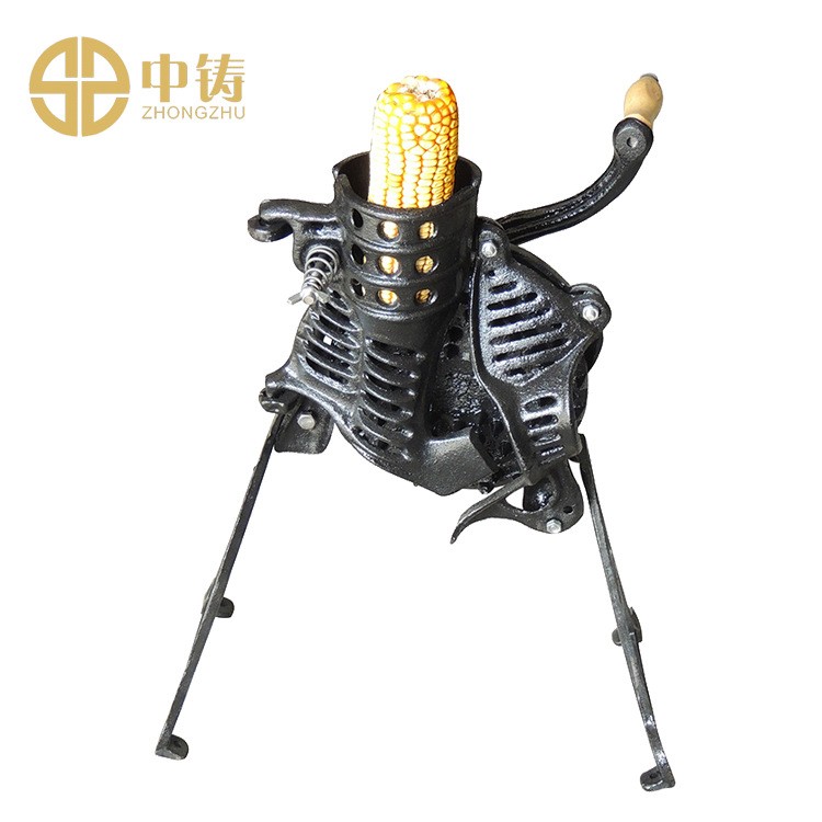 中铸牌手摇玉米脱粒机苞米机剥粒机家用小型手动剥玉米器样品专用图3