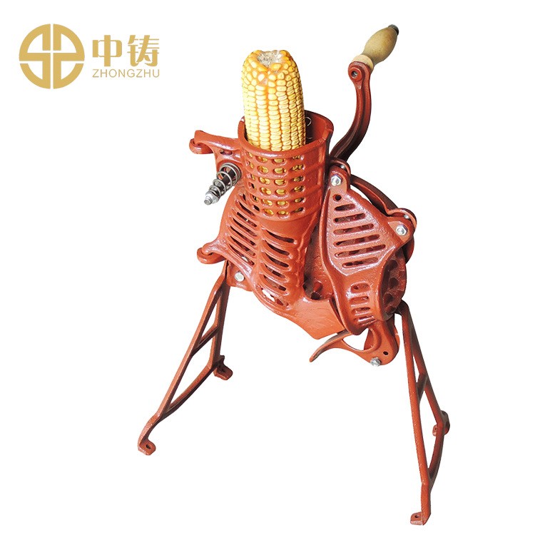 中铸牌手摇玉米脱粒机 家用小型手动剥玉米器苞米机 脱玉米粒 20个图4