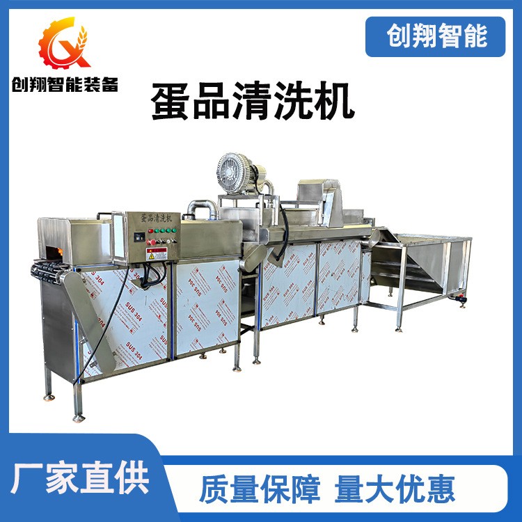 全自动洗蛋机商用鸡蛋鸭蛋清洗设备 养殖场蛋品去污刷洗机图3