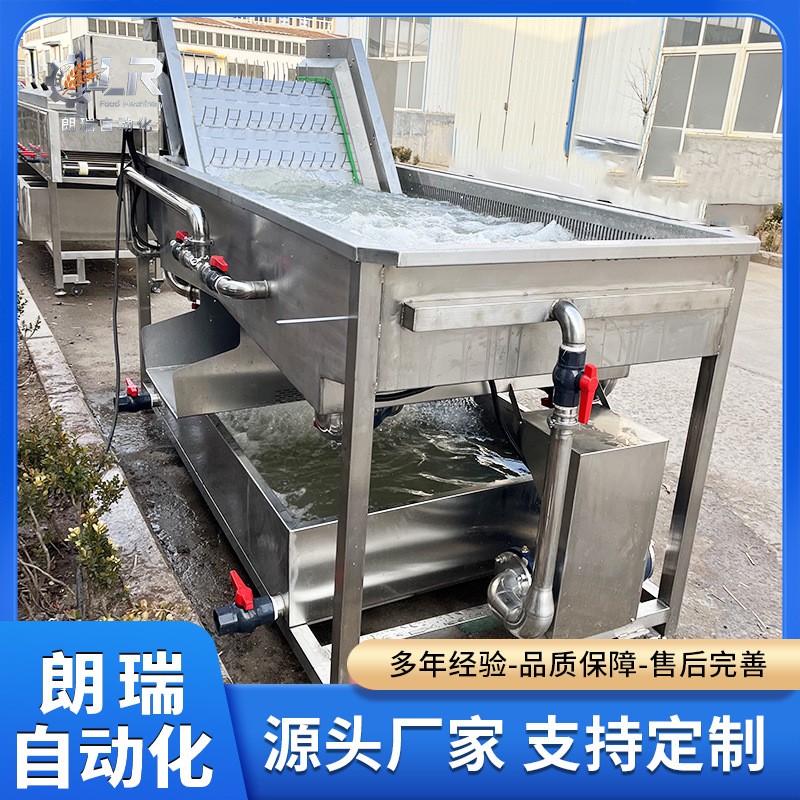 全自动豆芽清洗机 绿豆芽清洗去皮机 黄绿豆芽水洗去壳机图3