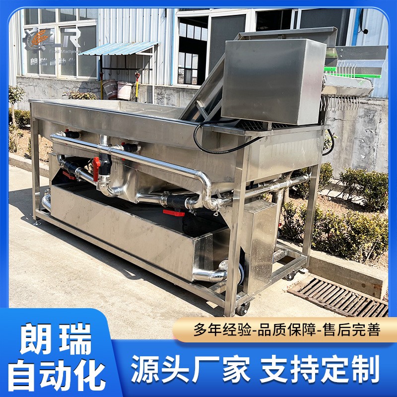 全自动豆芽清洗机 绿豆芽清洗去皮机 黄绿豆芽水洗去壳机图2