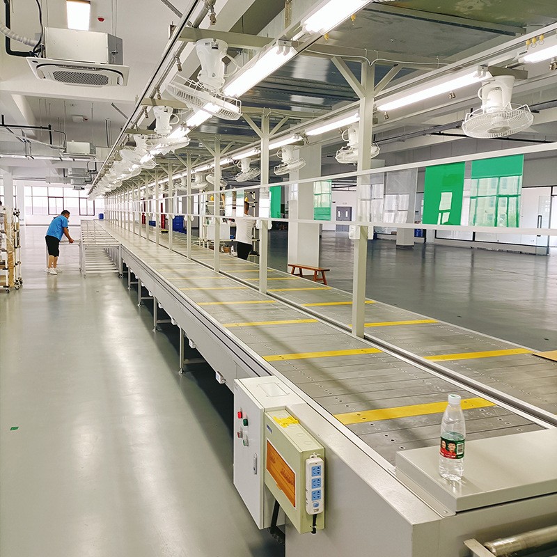 定制304不锈钢链板输送机械传动链板生产线废屑输送机重型链板线图2