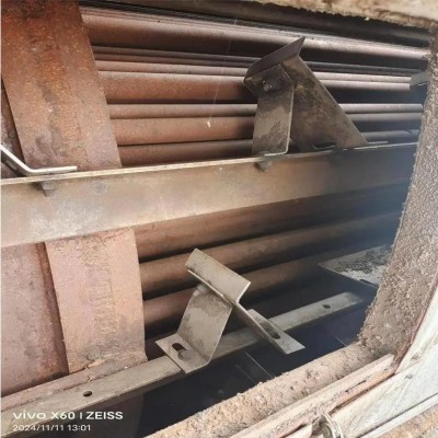二手格兰特500平方管束干燥机 顶底刮板全不锈钢结构图5
