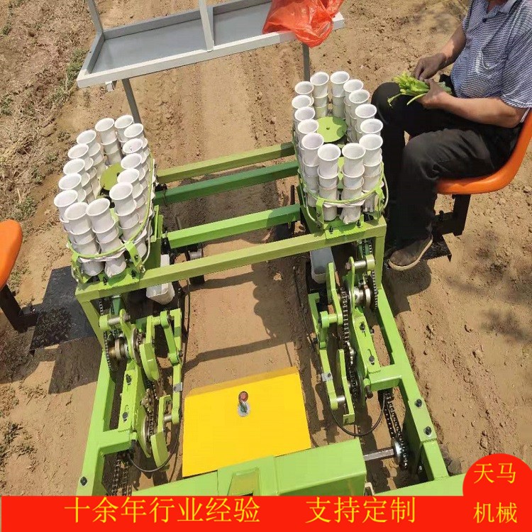 天马机械批量生产大型蔬菜移栽机 甜菜种植机 辣椒栽苗机 移栽范围广图3