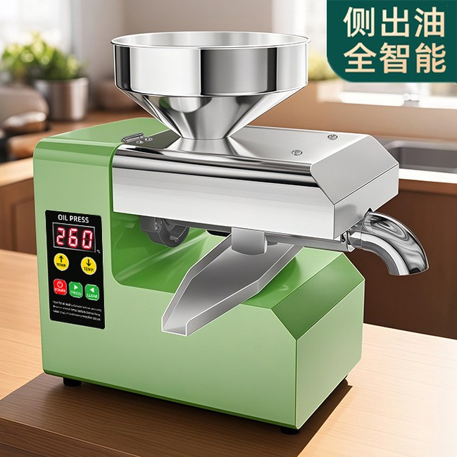 R6S智能榨油机小型家用榨油机不锈钢商用榨油机跨境直播一件代发图5