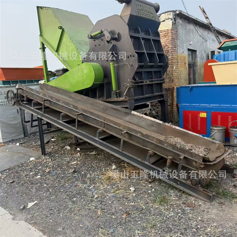 出口撕碎机 二手重型撕碎机滚动式撕碎机 双轴撕碎机移动式破碎机图4