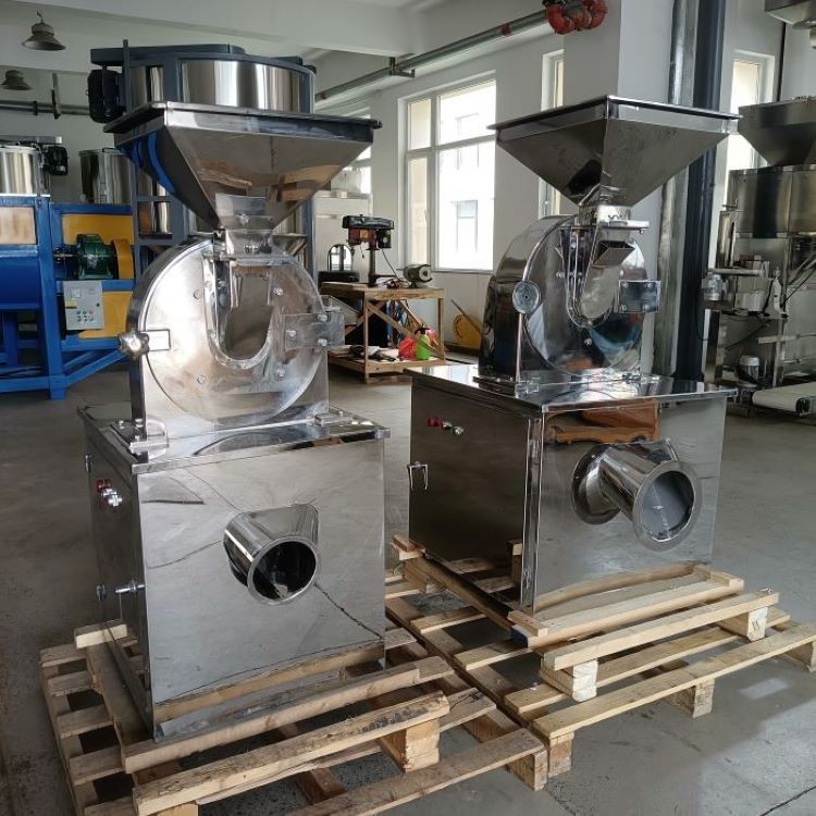 五谷杂粮磨粉机不锈钢中药材粉碎机桂皮研磨粉碎机小茴香磨粉机图2