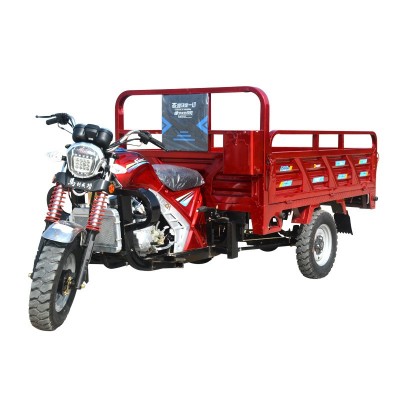 全新强劲动力燃油三轮摩托车水冷农家用货运成人载重王汽油三轮车