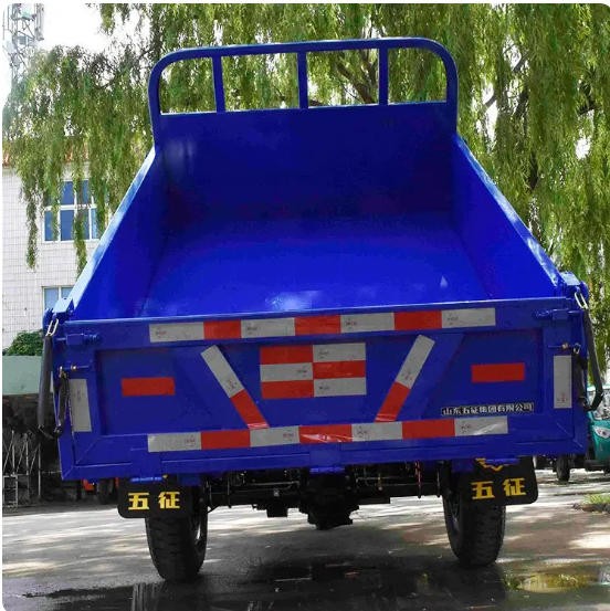 小型柴油三轮自卸车 五征小银虎农村载货三马车图4
