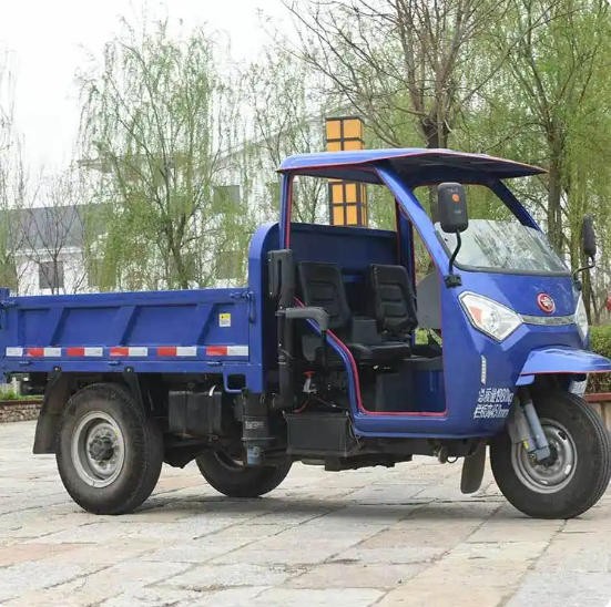 奥翔1300拉粮食用翻斗载货车 五征农用自卸三轮车图5